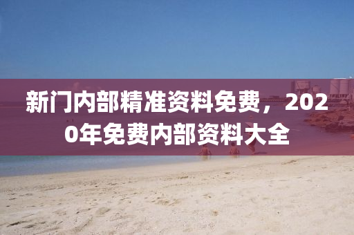 新门内部精准资料免费,新门内部精准资料免费，探索与启示